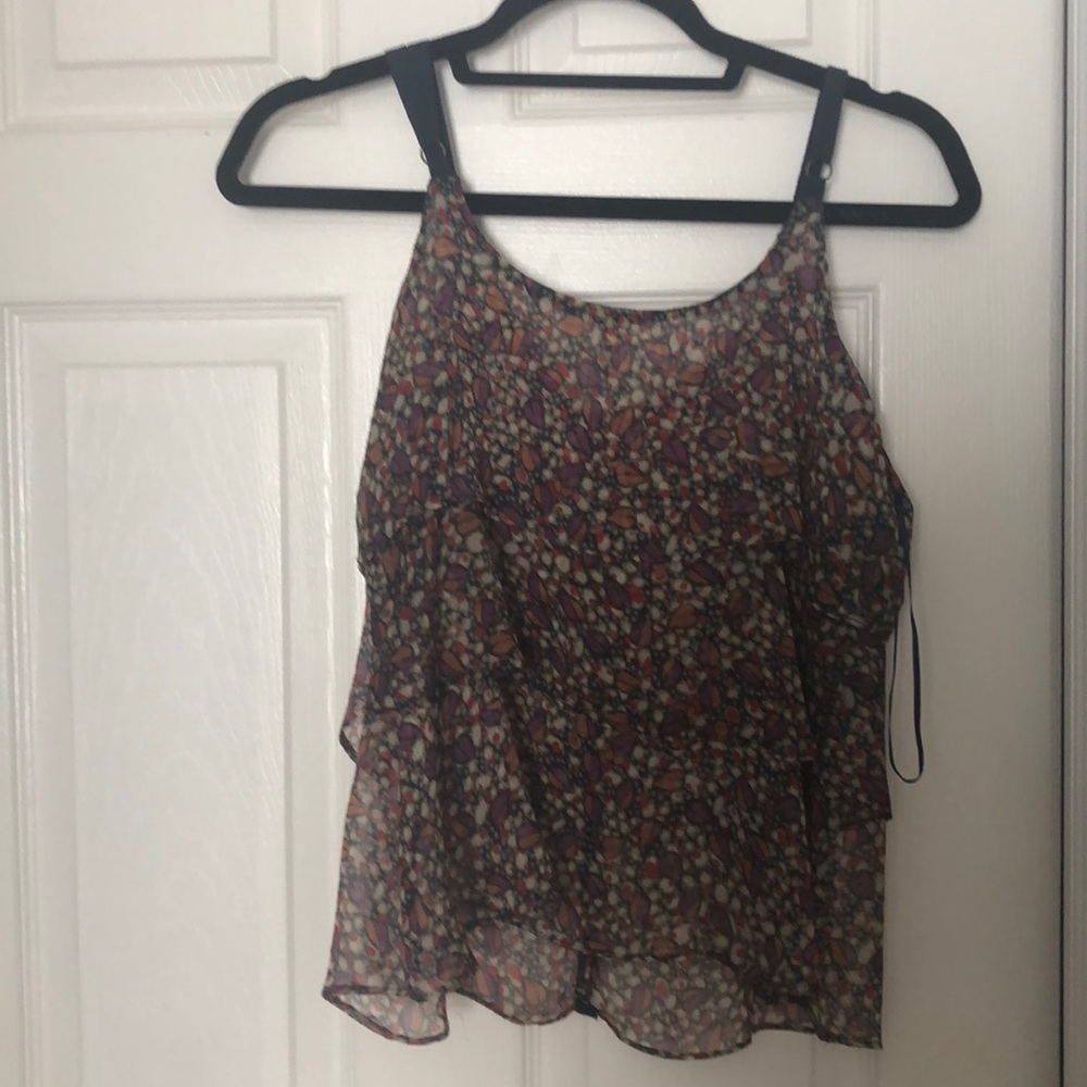 Floral tank top